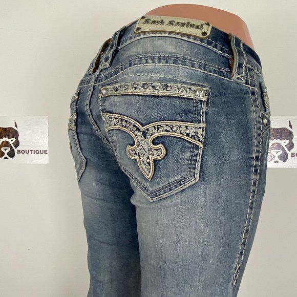Rock Revival "Suko" Ankle Skinny size 29 ( excellent ) - Picture 1 of 12